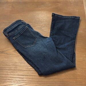 GAP Women's Dark Blue Flare Jeans